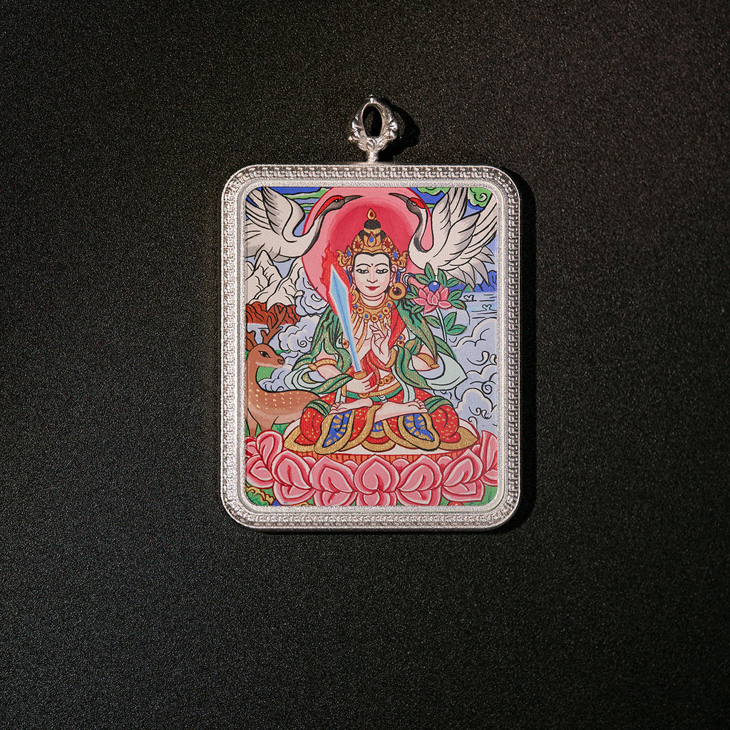 ནམ་མཁའི་སྙིང་པོ། སྒྲོལ་ལྗང་། • 虚空藏菩萨 & 绿度母 • Akasagarbha & Green Tara (Double-sided)