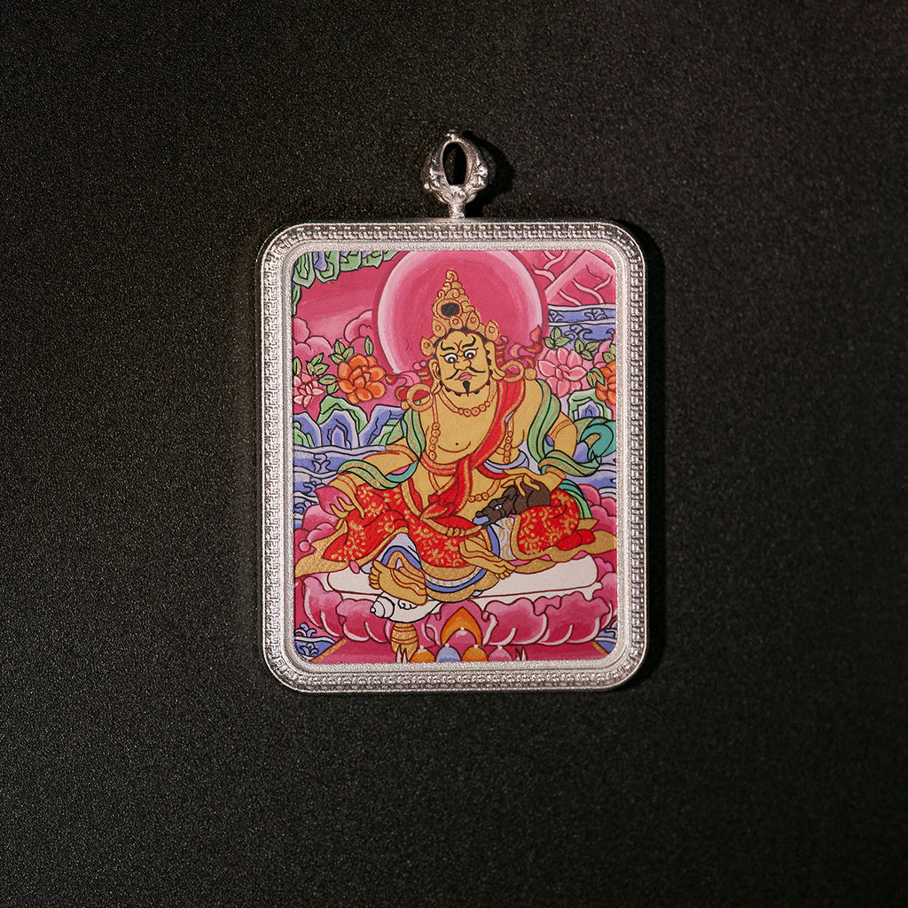 རྣམ་པར་སྣང་མཛད། ཛམ་བྷ་ལ། • 大日如来 & 黄财神 • Mahavairocana & Yellow Jambhala