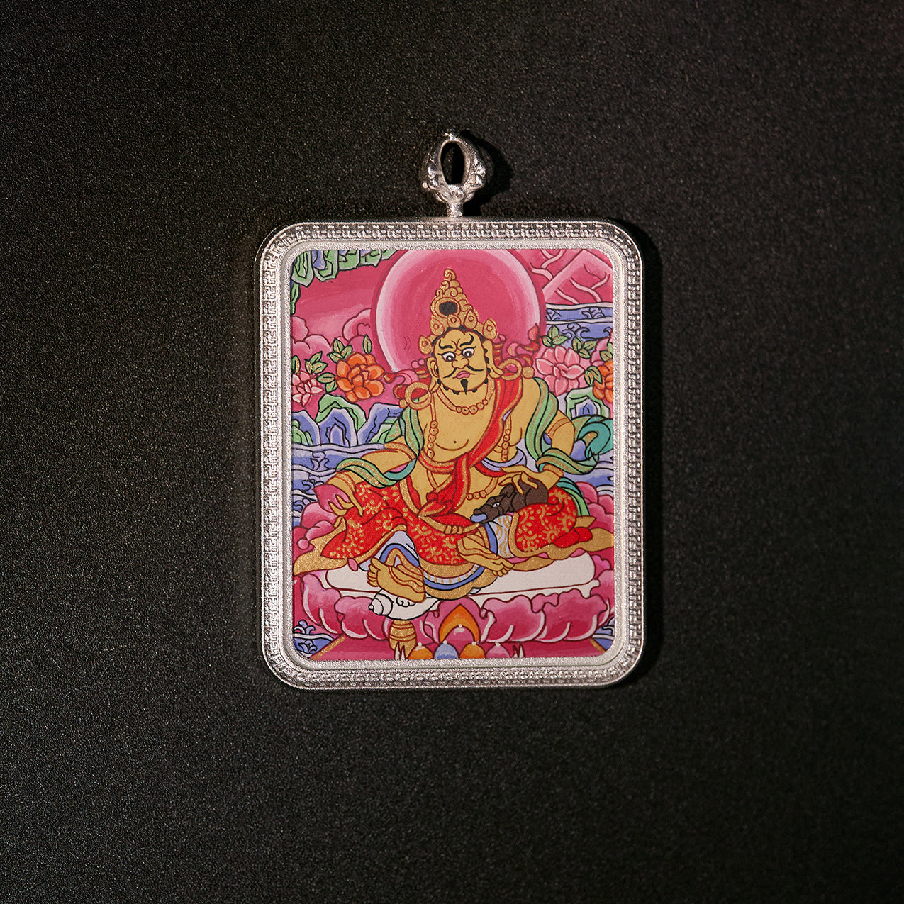 རྣམ་པར་སྣང་མཛད། ཛམ་བྷ་ལ། • 大日如来 & 黄财神 • Mahavairocana & Yellow Jambhala