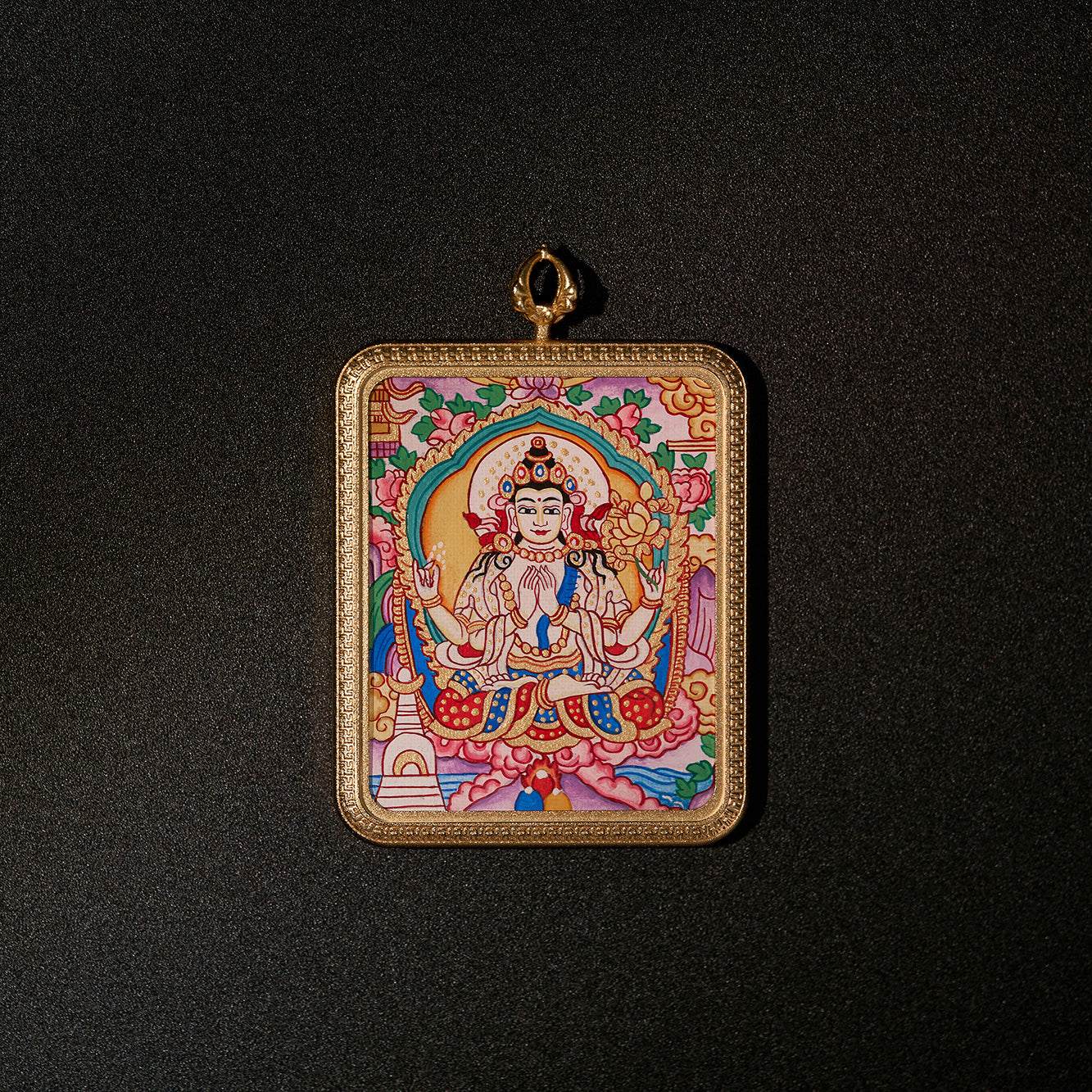 སྤྱན་རས་གཟིགས། • 四臂观音 • Avalokiteshvara (Gold Edition)