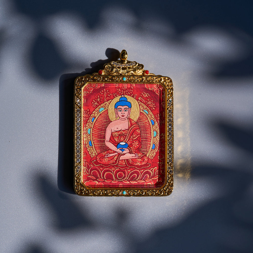 སྒྲོལ་ལྗང་། འོད་དཔག་མེད། • 绿度母 & 阿弥陀佛 • Green Tara & Amitābha