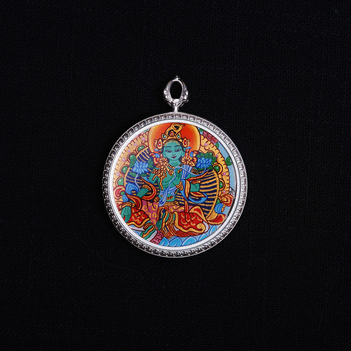 མཐུ་ཆེན་ཐོབ་པ། སྒྲོལ་ལྗང་། • 大势至菩萨 & 绿度母 • Mahasthamaprapta & Green Tara