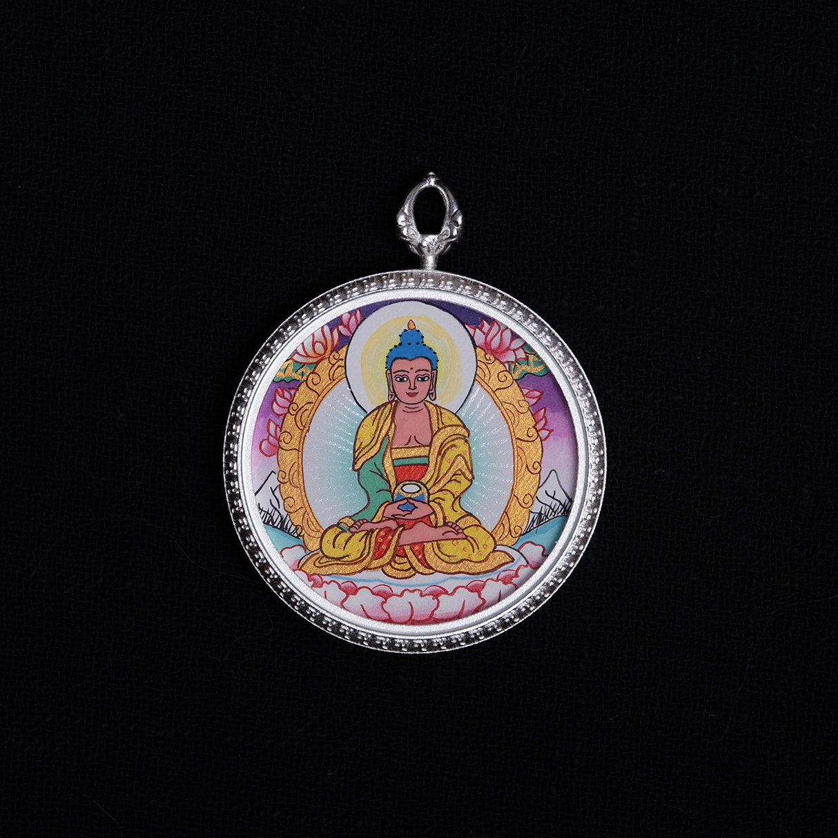 འོད་དཔག་མེད། སྒྲོལ་ལྗང་། • 阿弥陀佛 & 绿度母 • 阿弥陀佛与绿度母