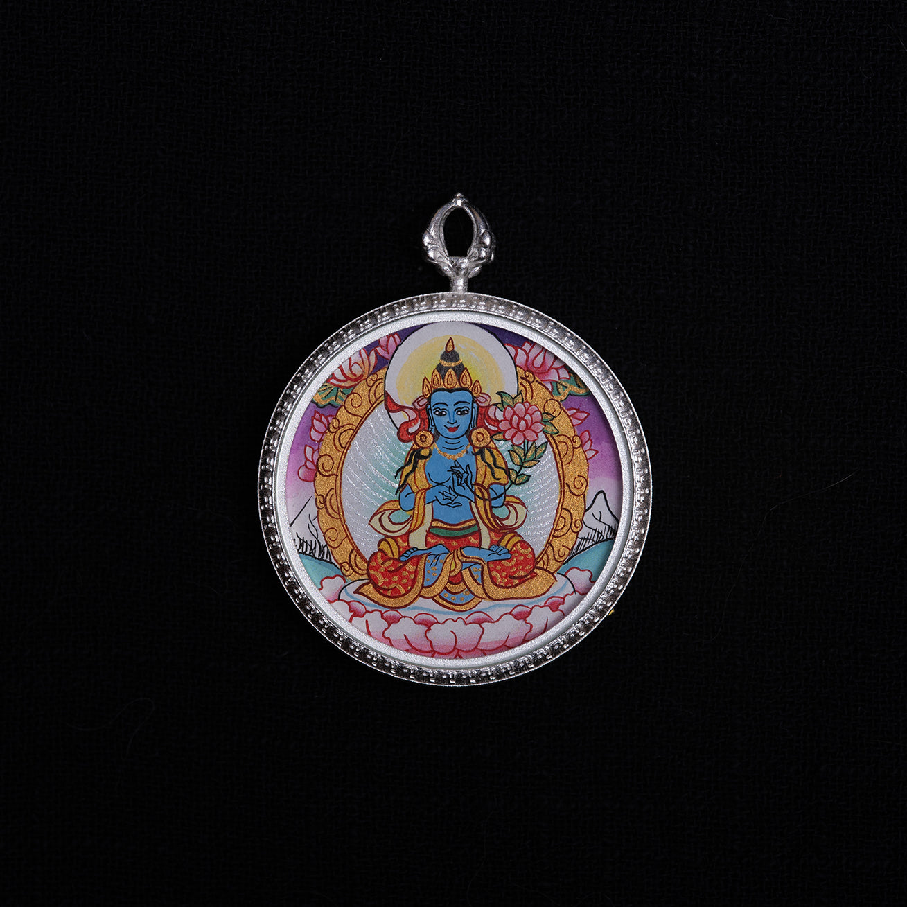 མཐུ་ཆེན་ཐོབ་པ། སྒྲོལ་ལྗང་། • 大势至菩萨 & 绿度母 • Mahasthamaprapta & Green Tara